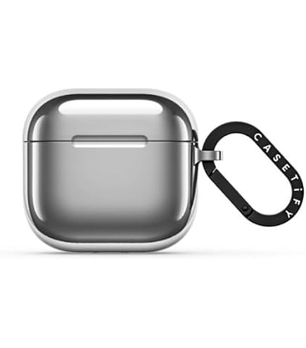 Amazon.com: CASETiFY Mirror Airpods (4th Gen) Case with Ring - I